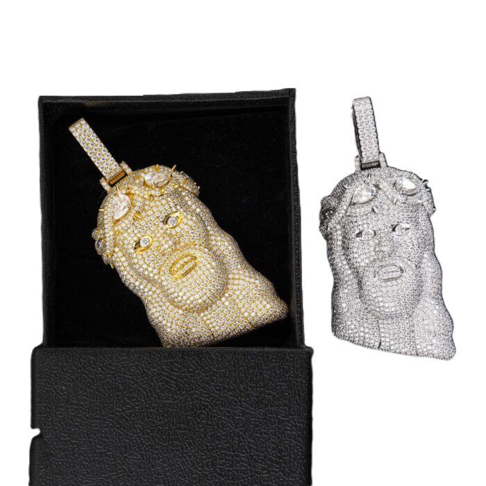 Jesus Diamond Pendant